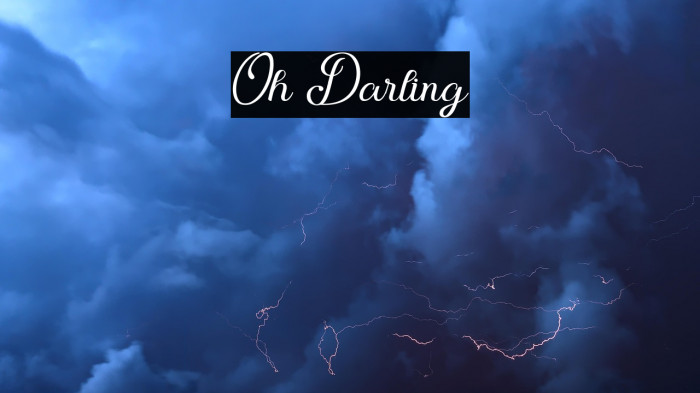 Oh Darling Example 3