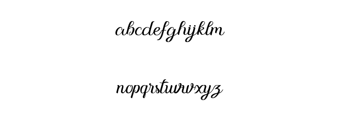 Oh Darling Font LOWERCASE