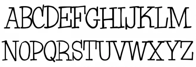 Oh January Schriftart Groß