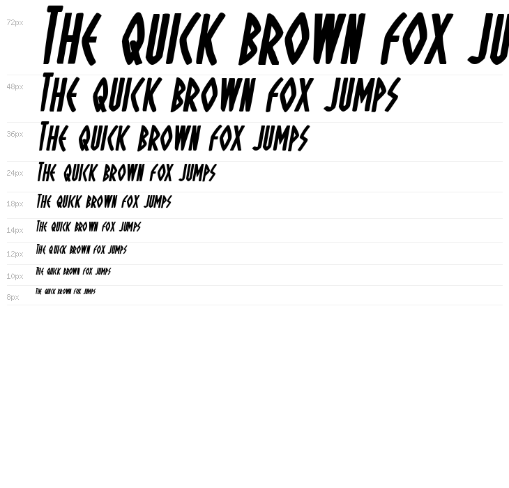 Oh Mighty Isis Bold Italic Waterfall