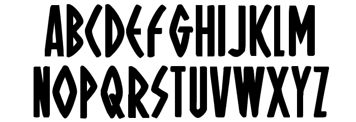 Oh Mighty Isis Bold Font LOWERCASE