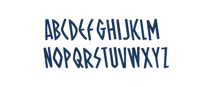 Oh Mighty Isis Rotated Lowercase