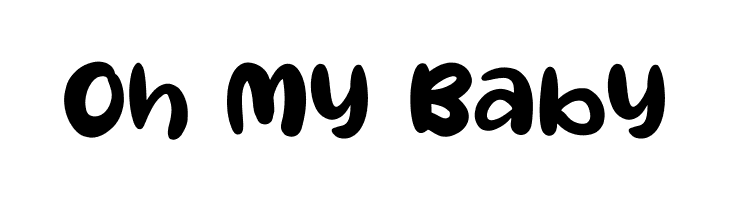 Oh My Baby  Frei Schriftart Herunterladen