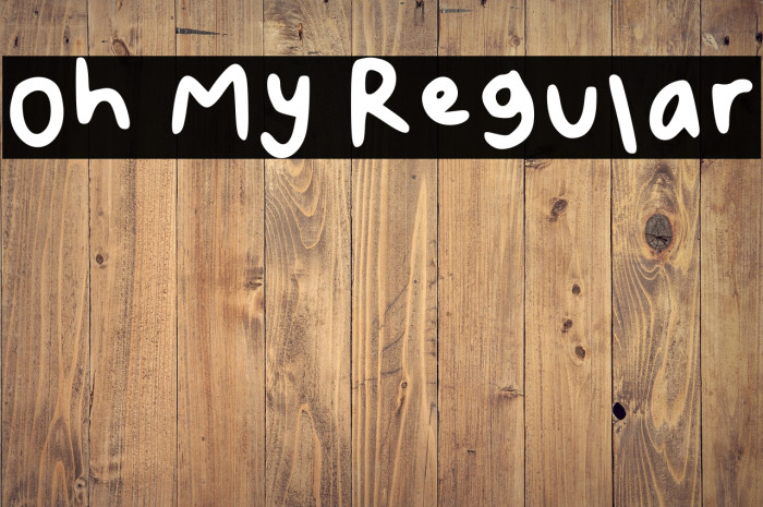 Oh My Regular Example 1