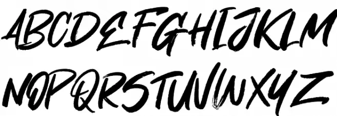 Oh Now! Font UPPERCASE