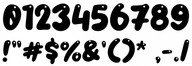 Oh Okey Font OTHER CHARS