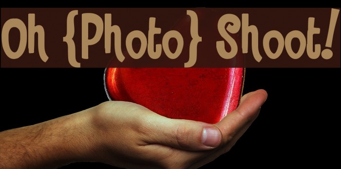 Oh {Photo} Shoot! Font examples