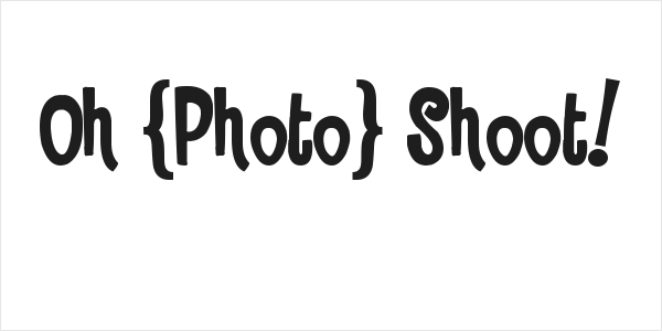 Oh {Photo} Shoot! Logo