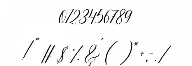 Oh, Samantha Font OTHER CHARS