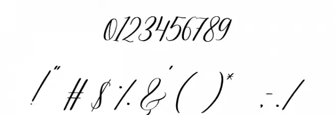 Oh, Samantha Font OTHER CHARS