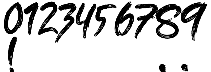 Oh! golds DEMO Font OTHER CHARS