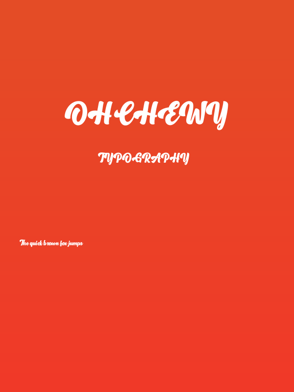 OhChewy Poster