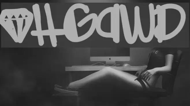 OhGawd Font examples