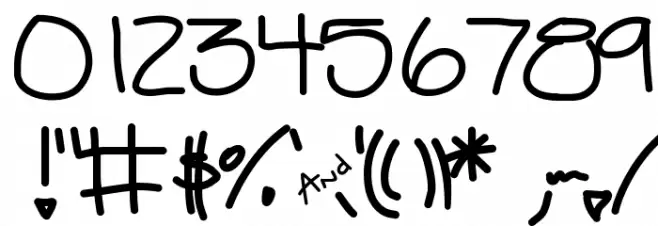 OhLala Font OTHER CHARS