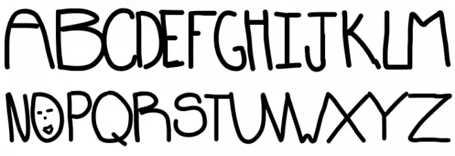 OhLala Schriftart Groß