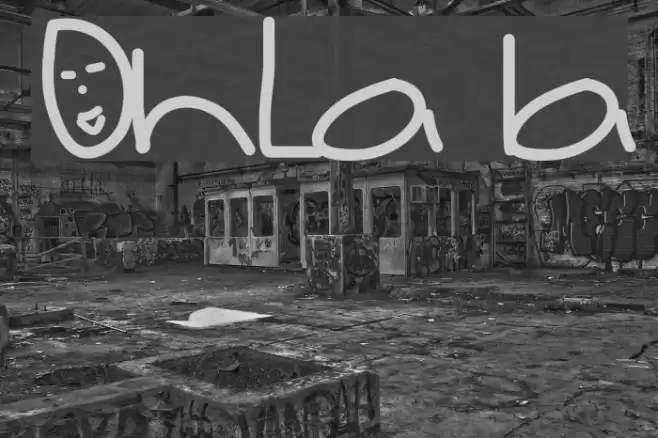 OhLala Font examples