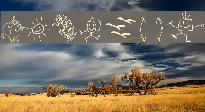 OhLauri Font examples