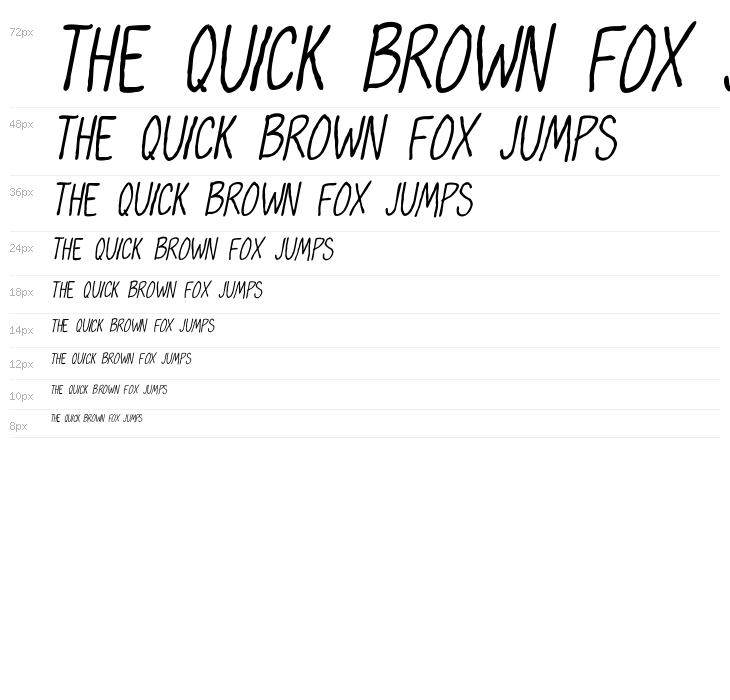 Oh,Maria Italic Waterfall