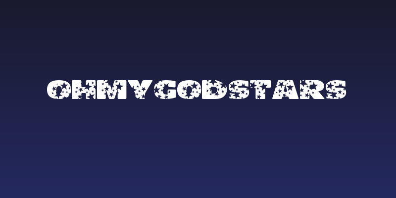 OhMyGodStars Social Header