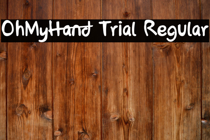 OhMyHand Trial Regular Example 1