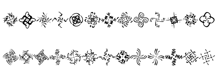 OhRosetta Font LOWERCASE