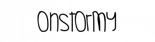 OhStormy  baixar fontes gratis