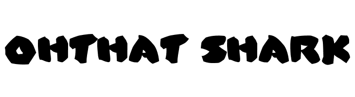 OhThat Shark Font