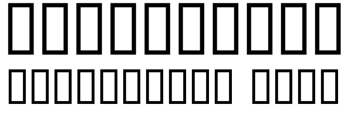 OhThat Shark Font OTHER CHARS