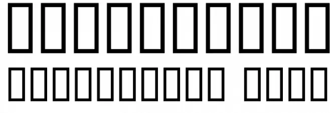 OhThat Shark Font Alte caractere