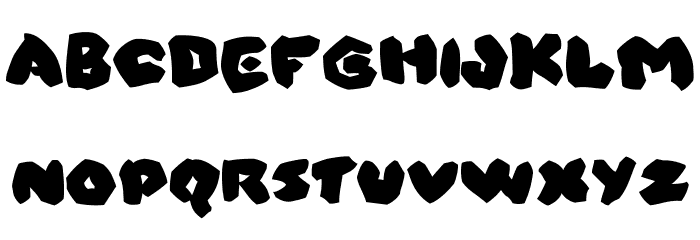 OhThat Shark Font LOWERCASE