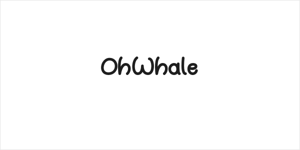 OhWhale Logo