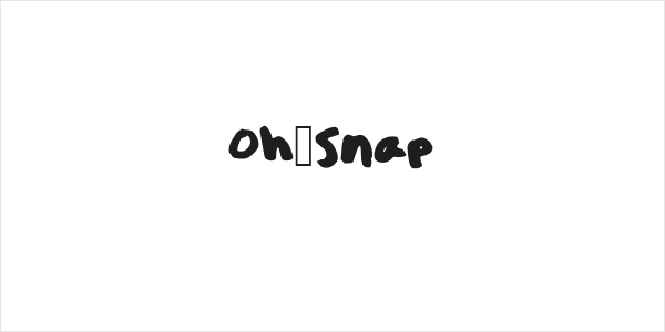 Oh_Snap Logo
