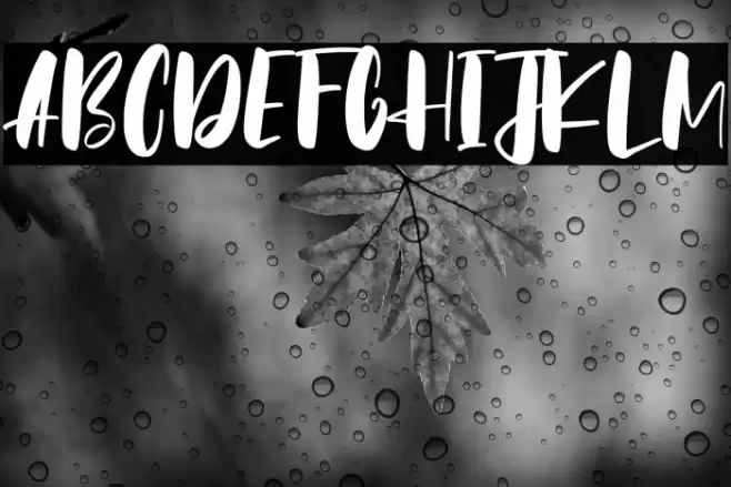 Ohayo Billie Font examples