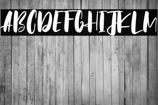 Ohayo Billie Font examples