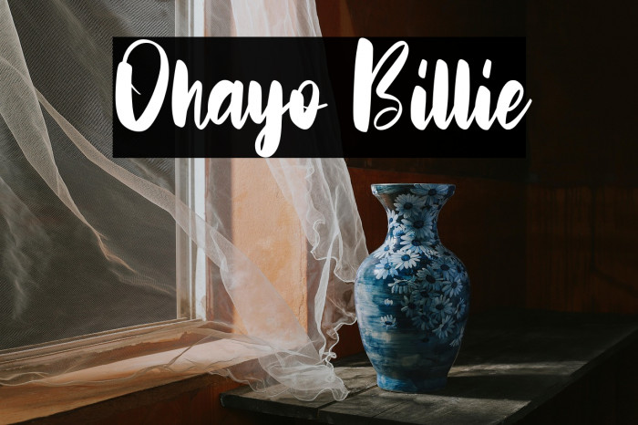 Ohayo Billie Example 3
