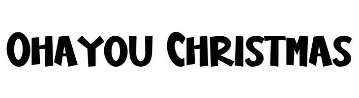 Ohayou Christmas  font caratteri gratis