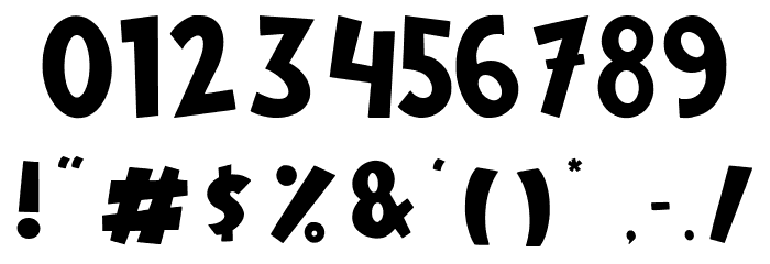 Ohayou Christmas Font OTHER CHARS