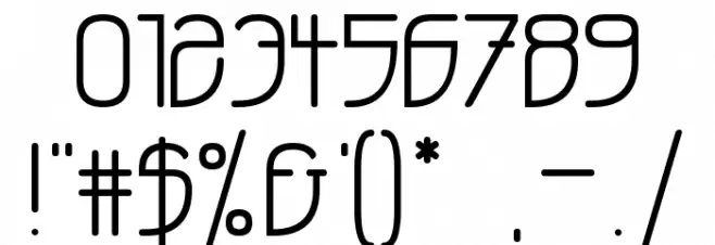 Ohdoad Font OTHER CHARS