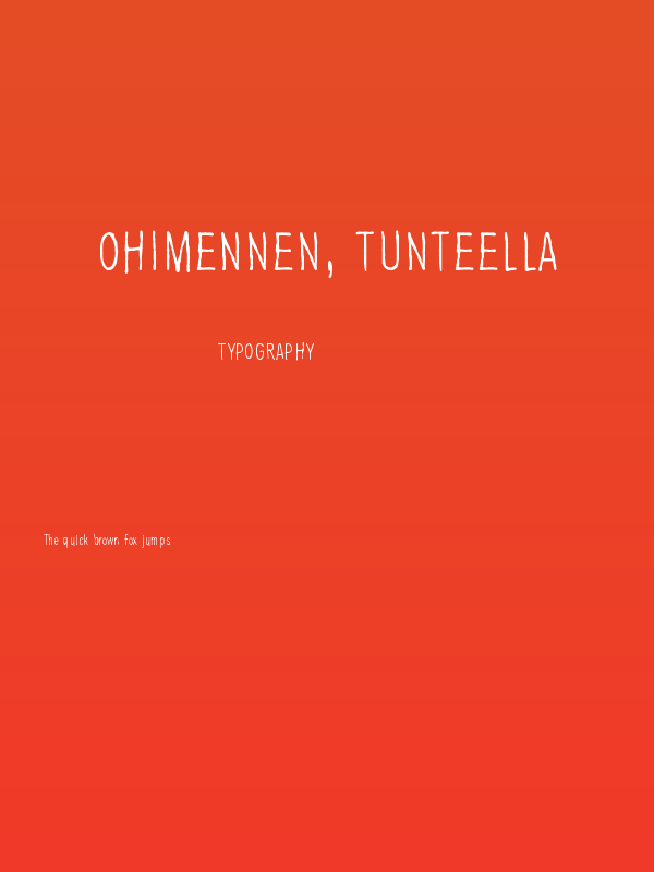 Ohimennen, tunteella Poster