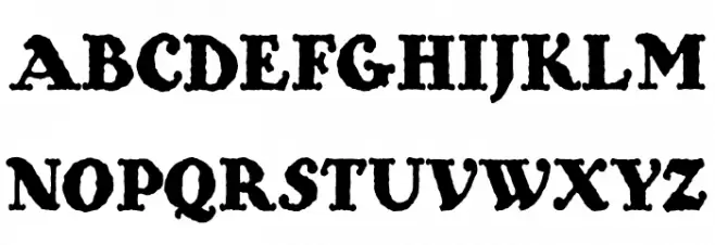 Ohio Kraft Font UPPERCASE