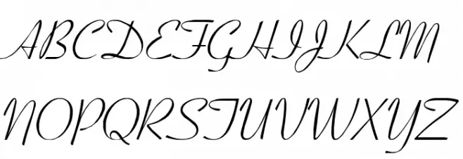 Ohio Script Fonte MAIÚSCULAS