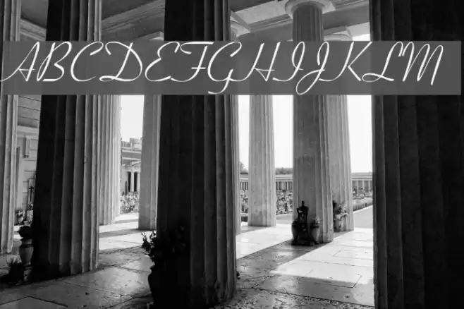 Ohio Script Шрифта examples