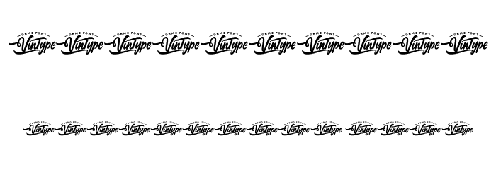 Ohio Signature Demo Script Font OTHER CHARS