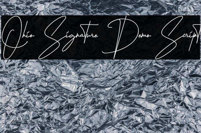 Ohio Signature Demo Script Example 3