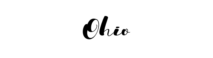 Ohio  नि: शुल्क फ़ॉन्ट्स डाउनलोड