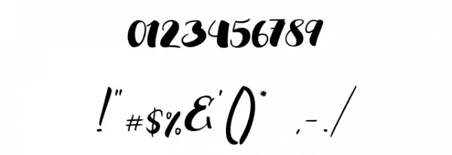 Ohio Font OTHER CHARS