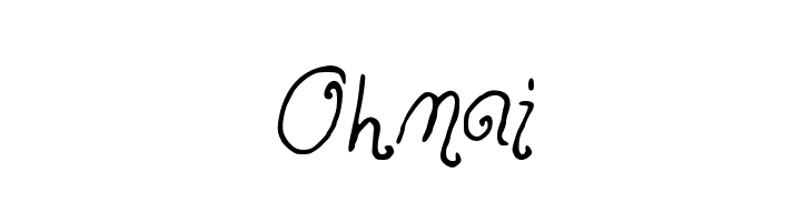 Ohmai  font caratteri gratis