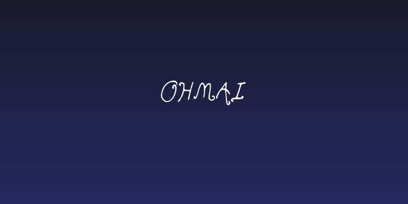Ohmai Social Header