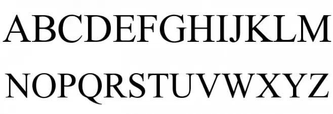 Ohod I Font Litere mari