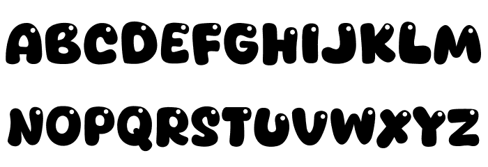 Ohyou Font LOWERCASE